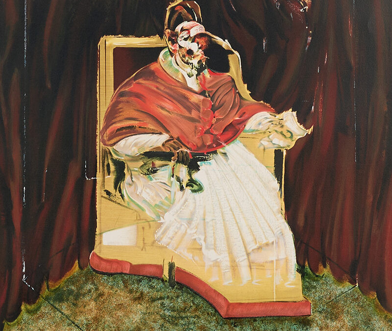 Etude Pour Un Portrait De Pape Innocent x D”Apres Valesquez 1989