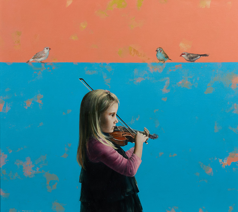 Girl With Violin