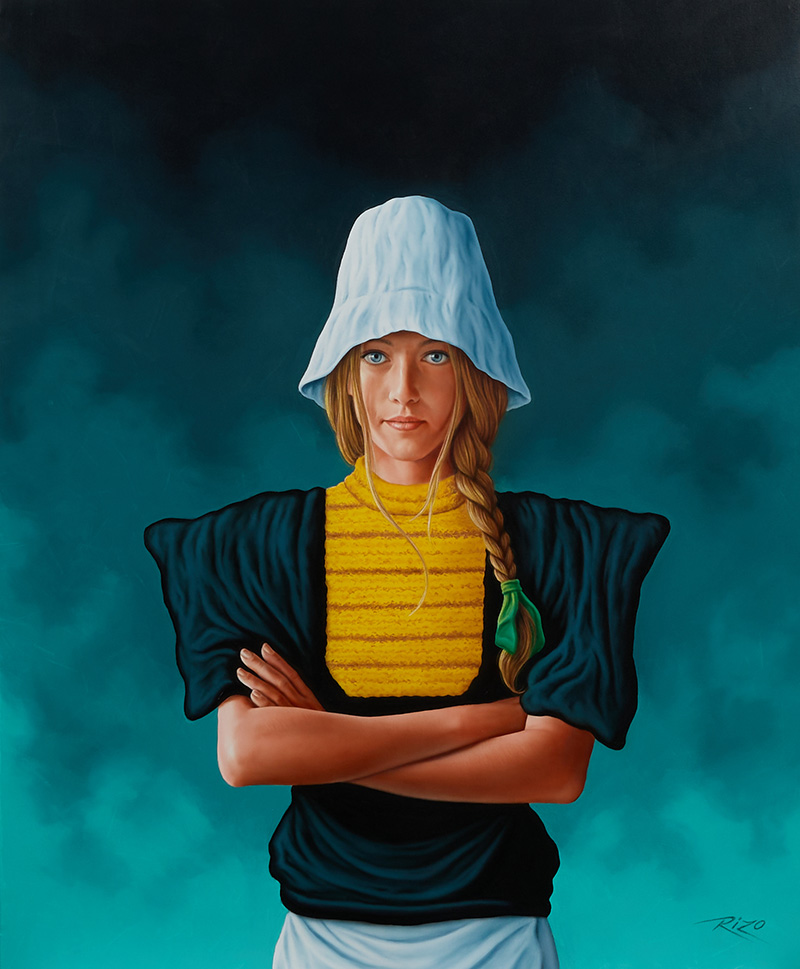 Girl With White Hat