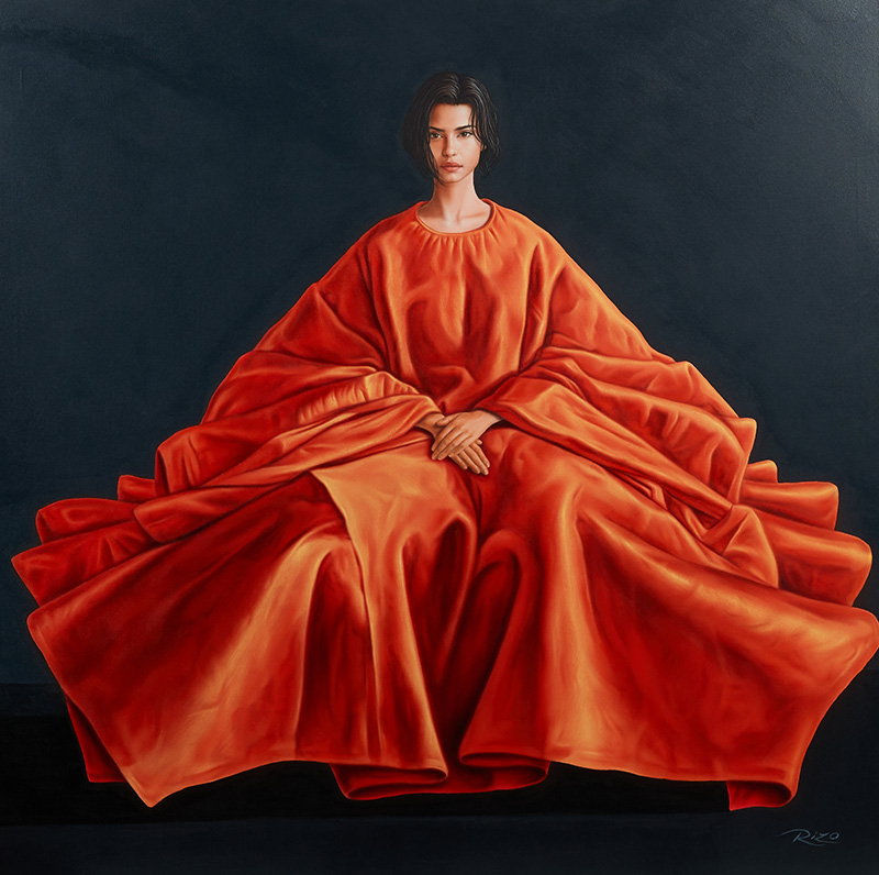 Kimono Red Asian