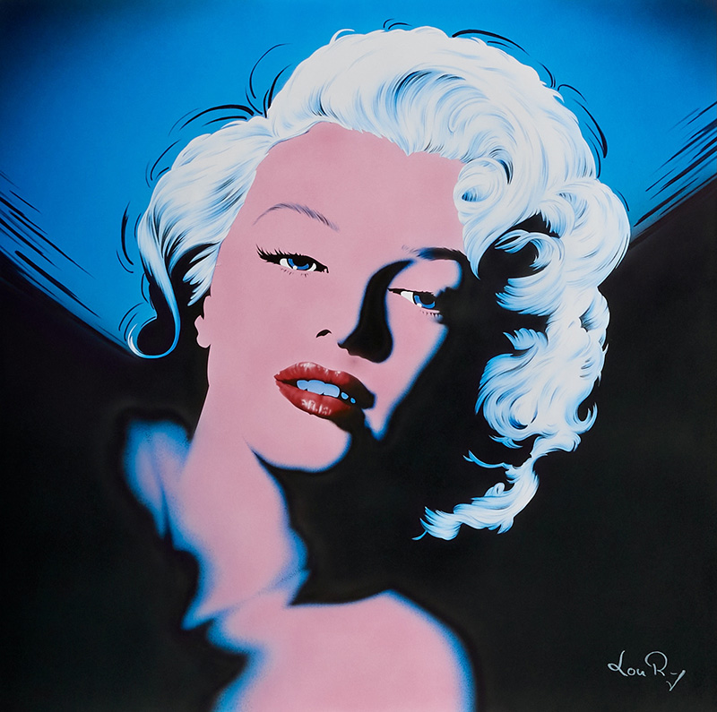 Marilyn Monroe Blue (I)